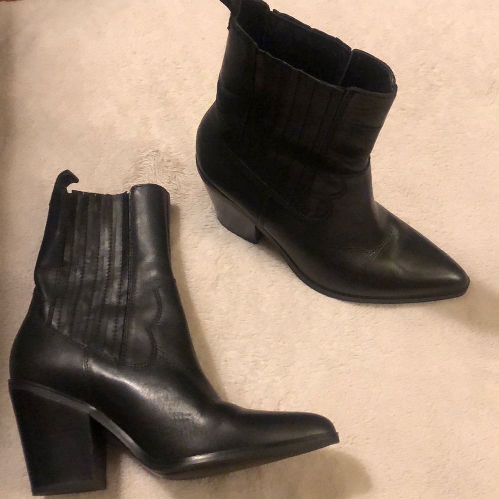 Aldo black boots dress/casual